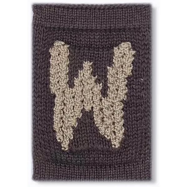 Smallstuff Stickad Bogstav Nature