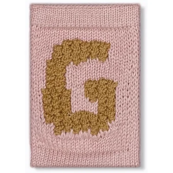 Smallstuff Stickad Bogstav Rose