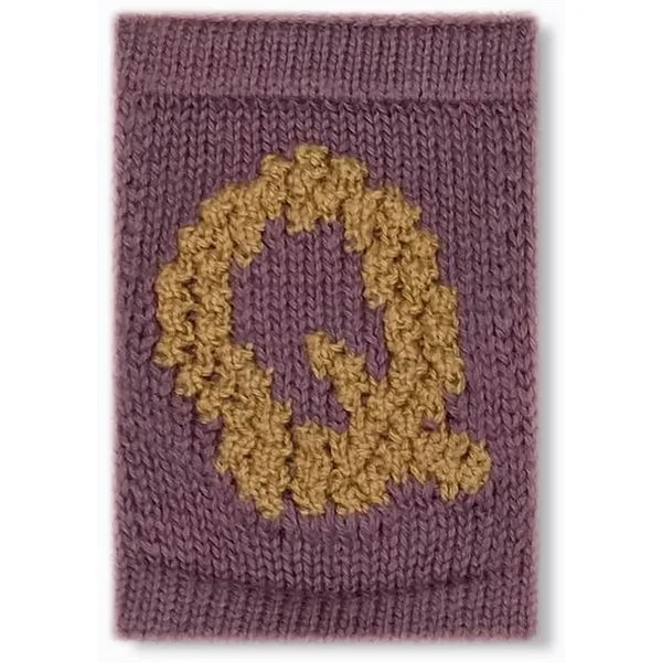 Smallstuff Stickad Bogstav Rose