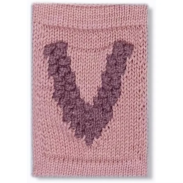 Smallstuff Stickad Bogstav Rose