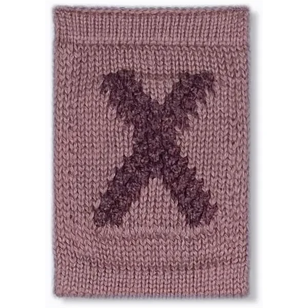 Smallstuff Stickad Bogstav Rose