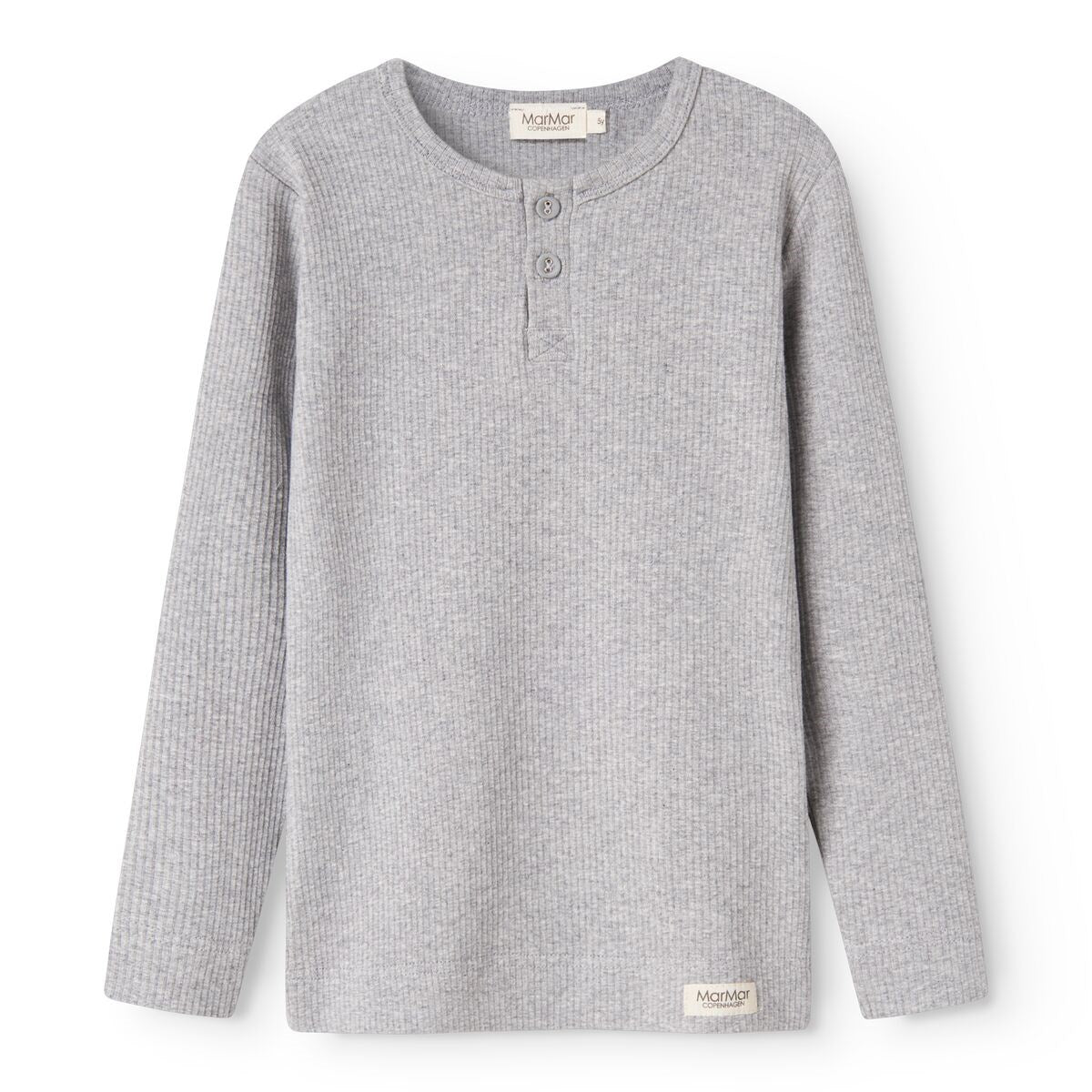 MarMar Modal Melange Light Grey Melange Blus
