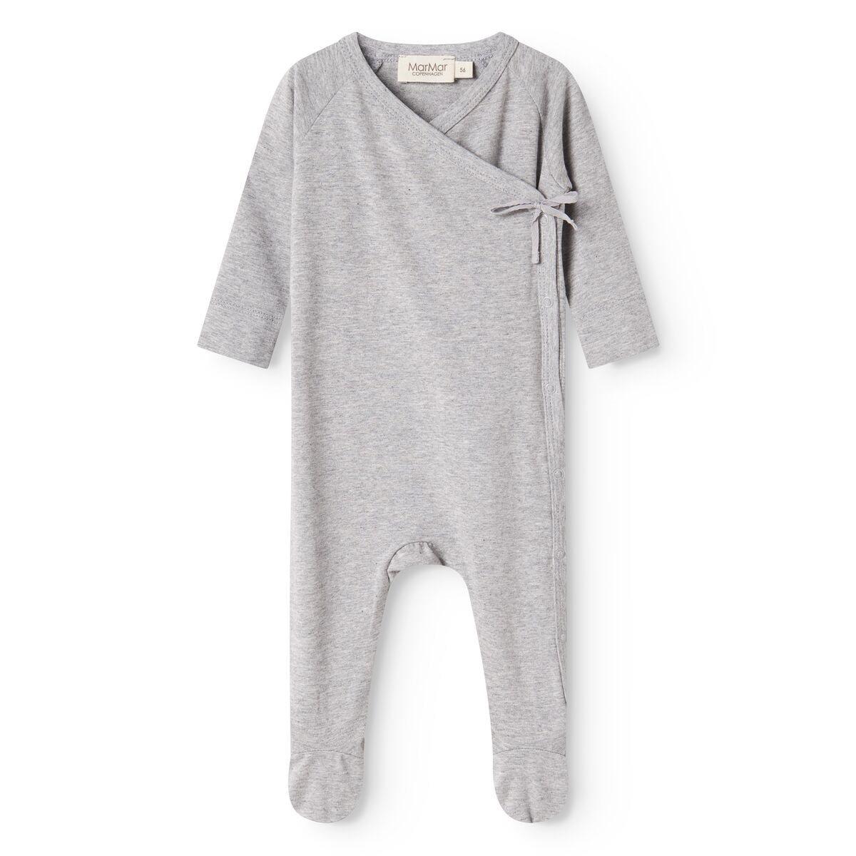 MarMar Modal New Born Light Grey Melange Rubetta Full Body