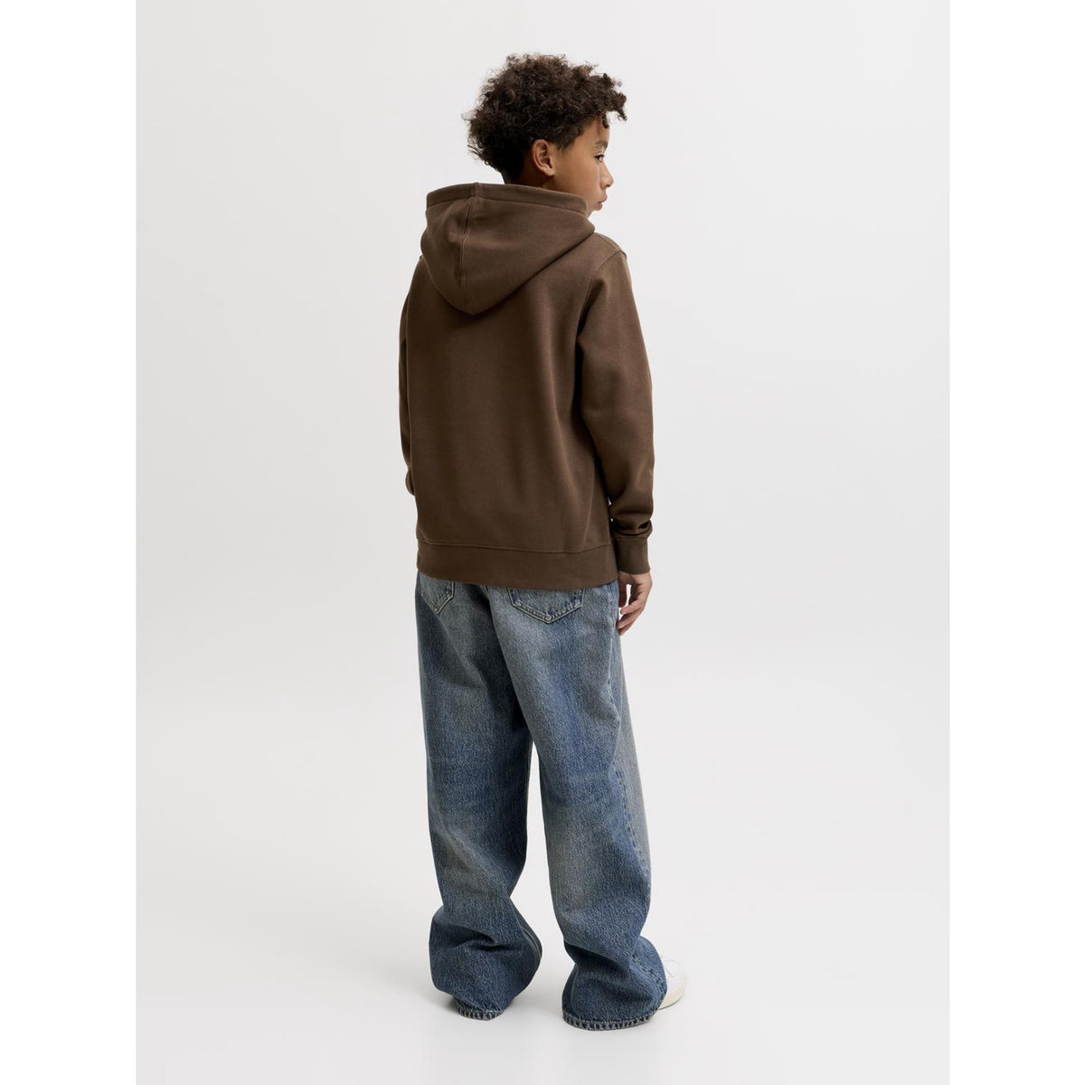 Jack & Jones Cocoa Jjestar Jj Sweat Huva Noos Jnr