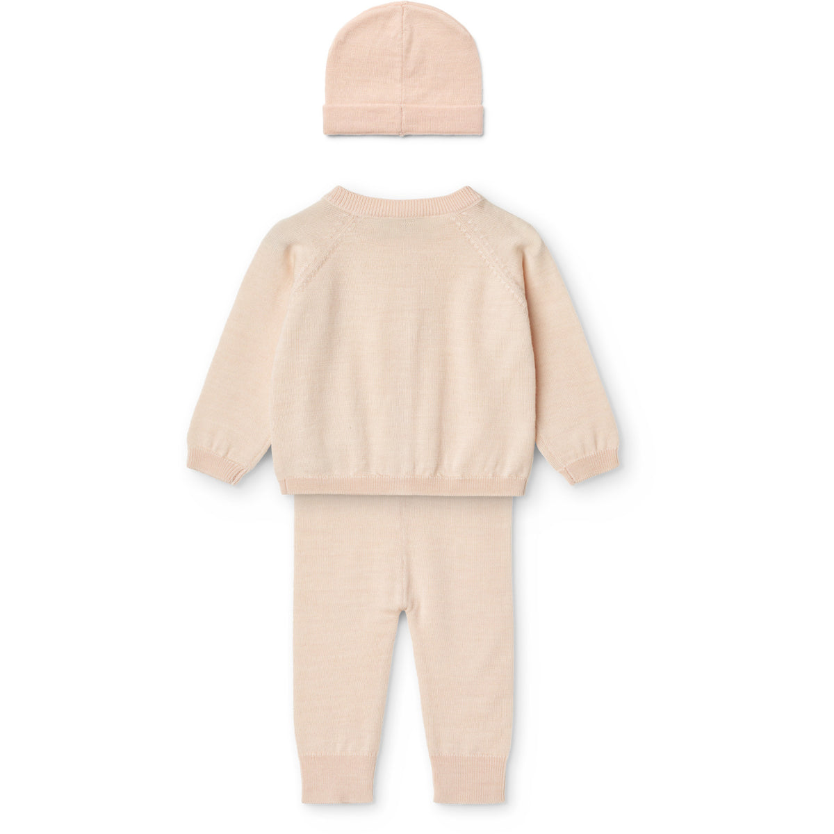 COPENHAGEN COLORS Soft Pink Classic Merino Baby Sett