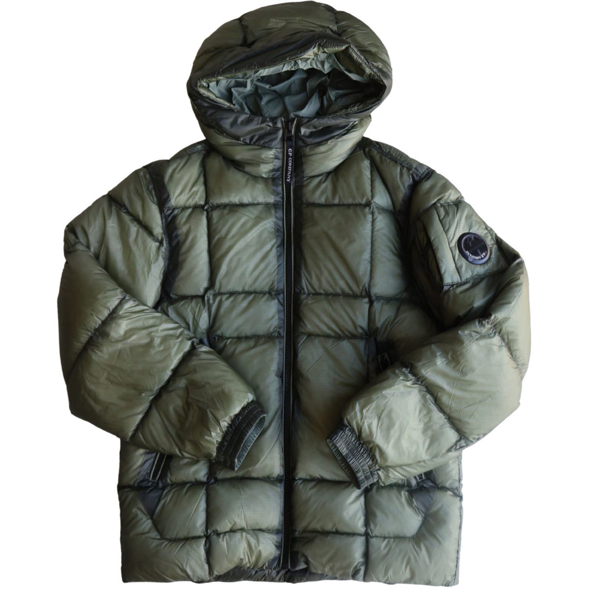 C.P. Company Sage Green Feather Jacka