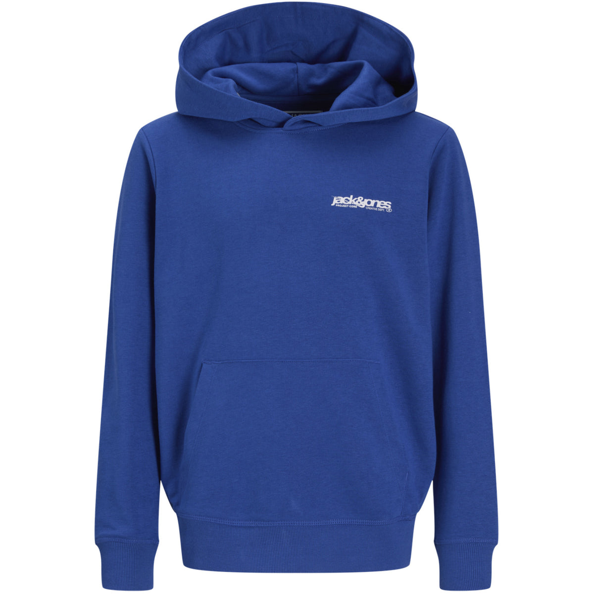 Jack & Jones Beaucoup Blue Jwhunion Print Sweat Huva Jnr