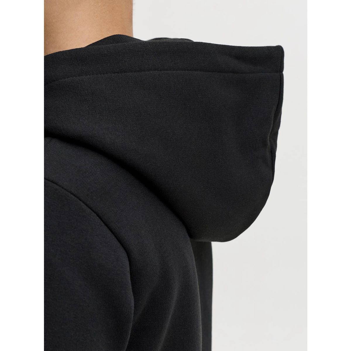 Jack & Jones Black Jjtom Sweat Huva Sn Jnr