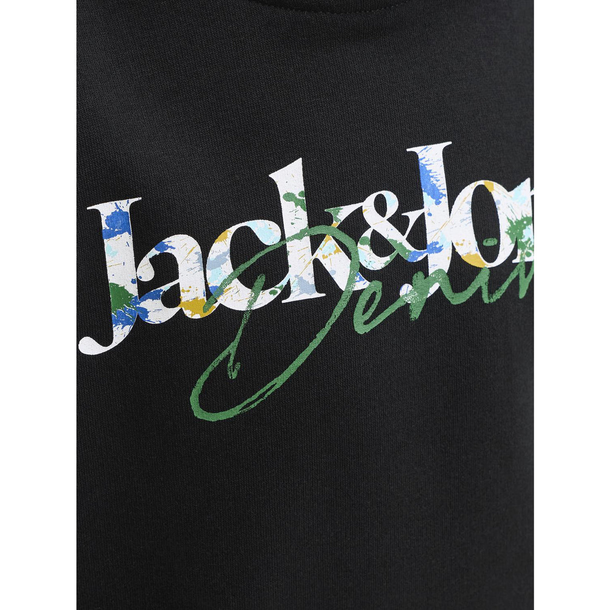 Jack & Jones Black Jjtom Sweat Huva Sn Jnr