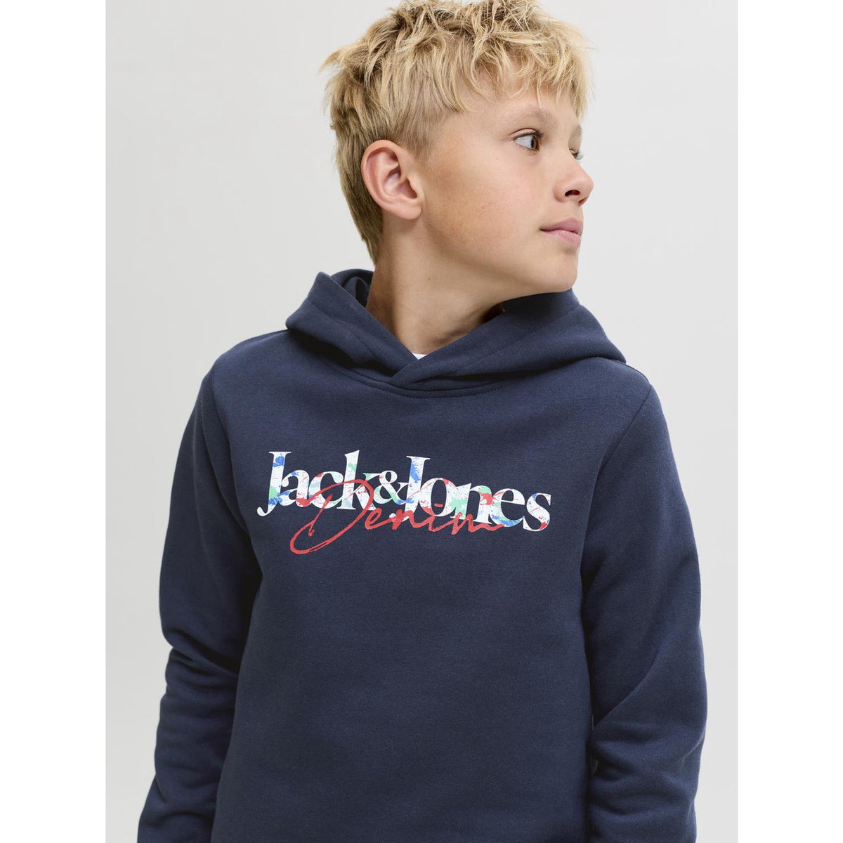 Jack & Jones Navy Blazer Jjtom Sweat Huva Sn Jnr