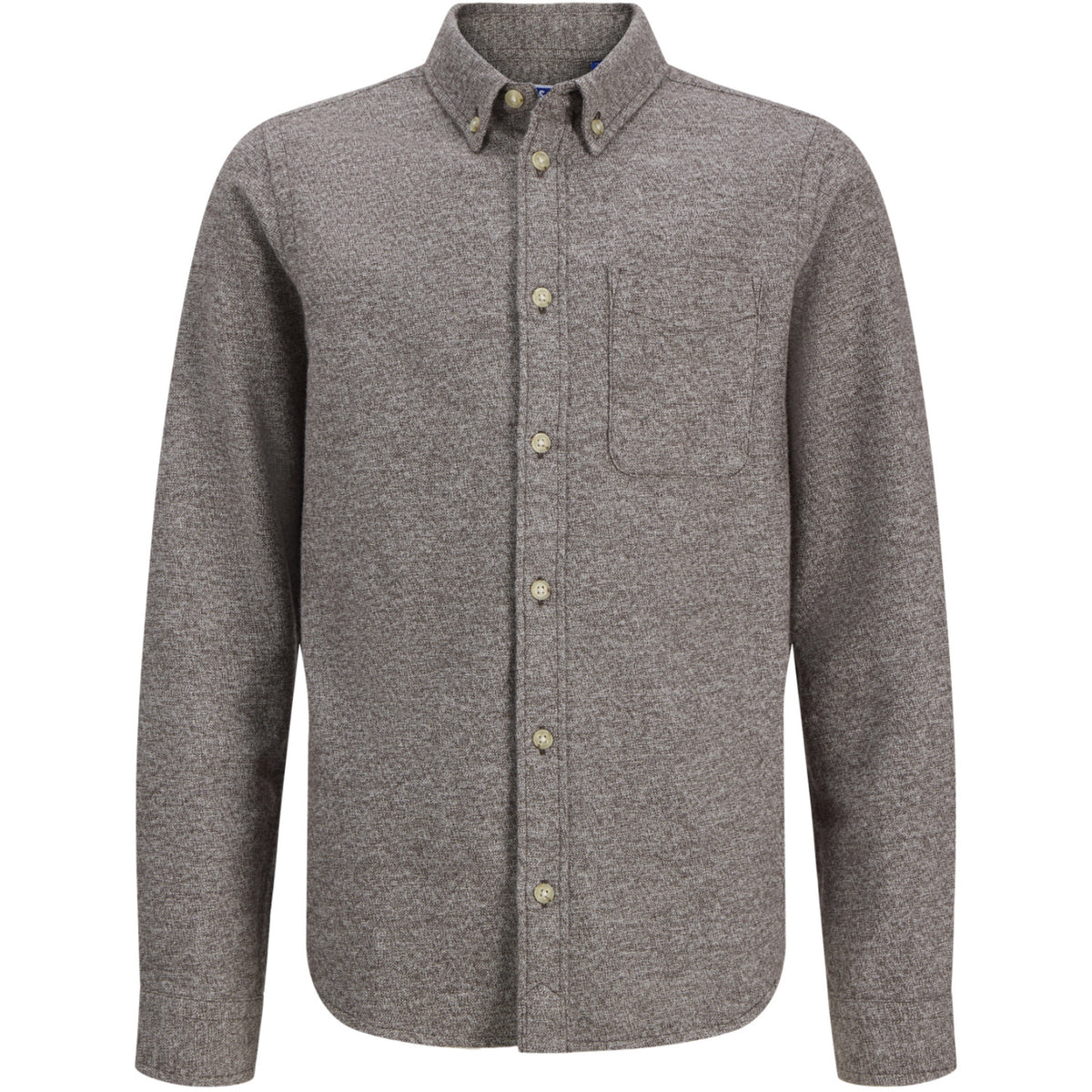 Jack & Jones Hot Fudge Jprbluharvey Twill Solid L/S Skjorta Jnr