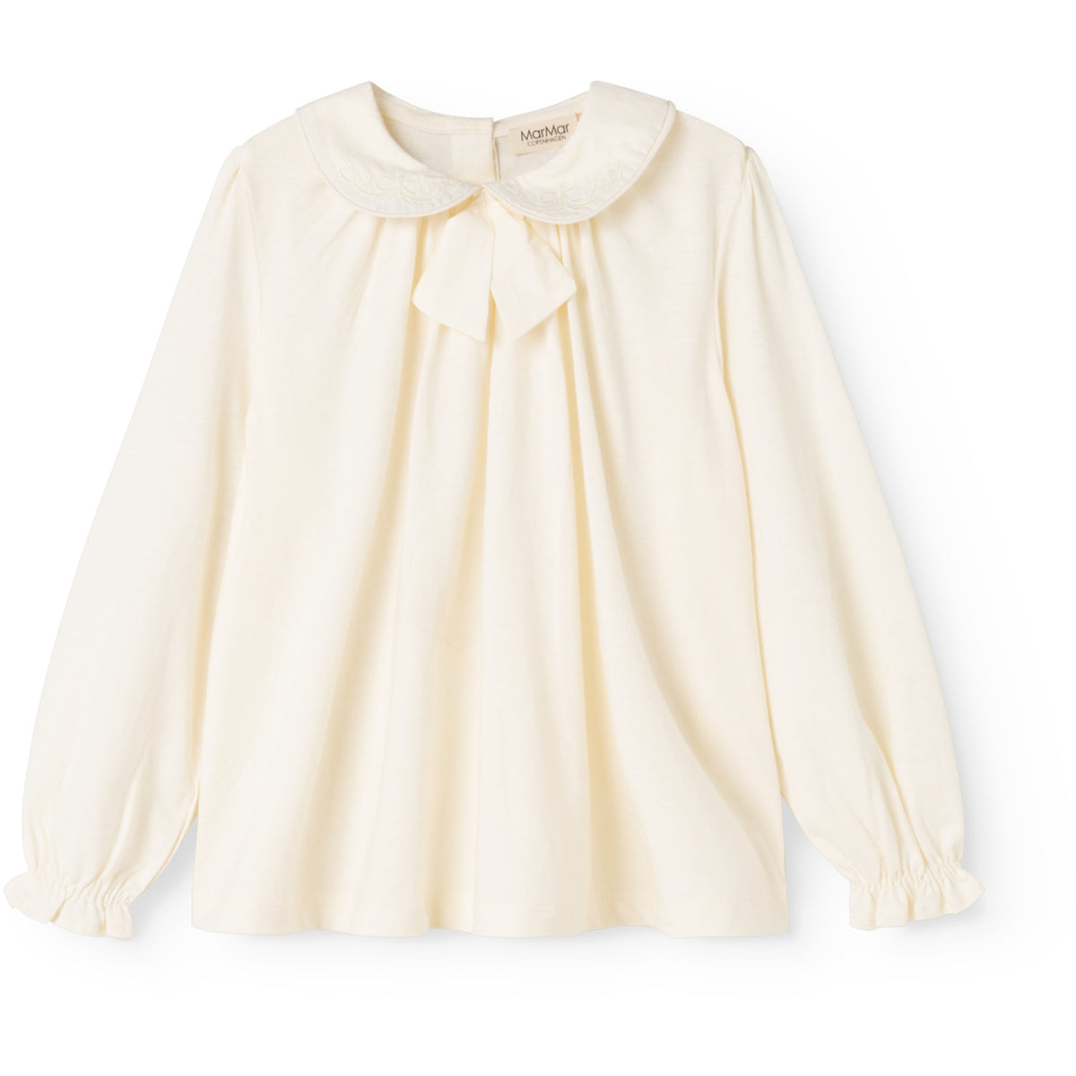MarMar Modal Fine Gentle White Tielle Skjorta