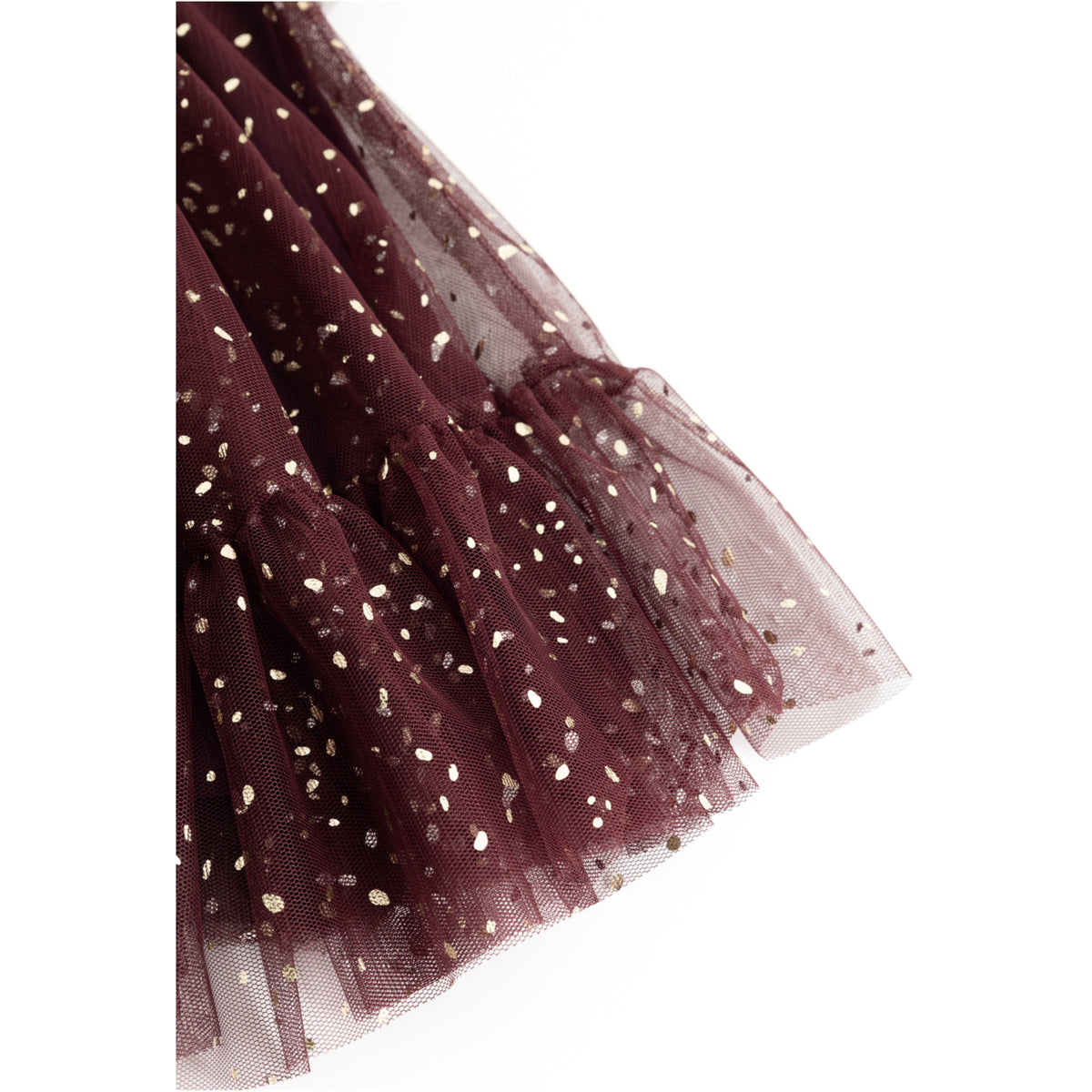 MarMar Ballerina Glitter Deep Mulberry Daya Klänning
