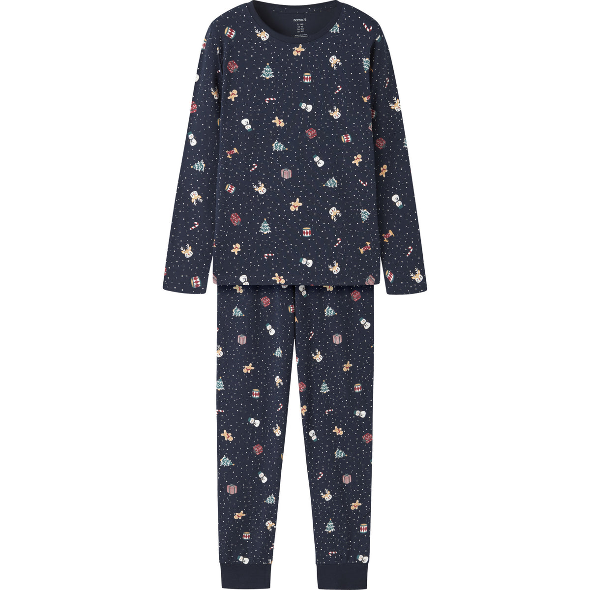 Name It Navy Blazer Christmas Nknvismas Ls Nattkläder