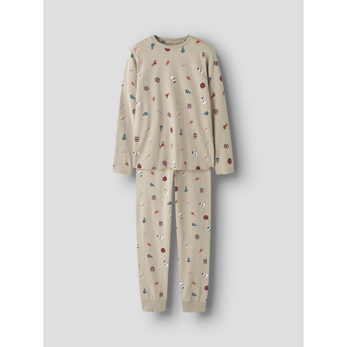 Name It Pure Cashmere Christmas Nknvismas Ls Nattkläder
