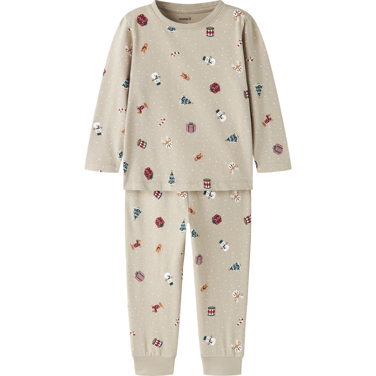 Name It Pure Cashmere Christmas Nmnvismas Ls Nattkläder