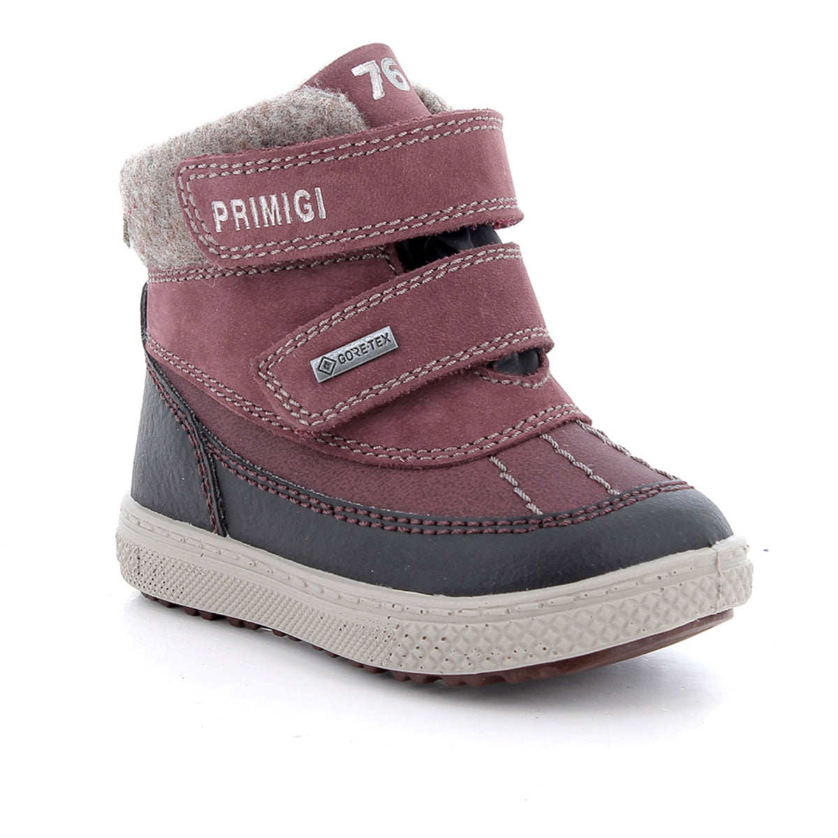 PRIMIGI Wine/Nero/Bordò PBZGT 23526 Stövlar