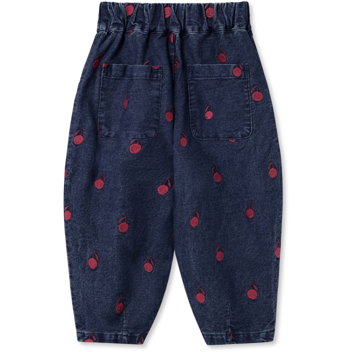 Fliink Dark Denim Blue Donna Embr. Denim Byxor
