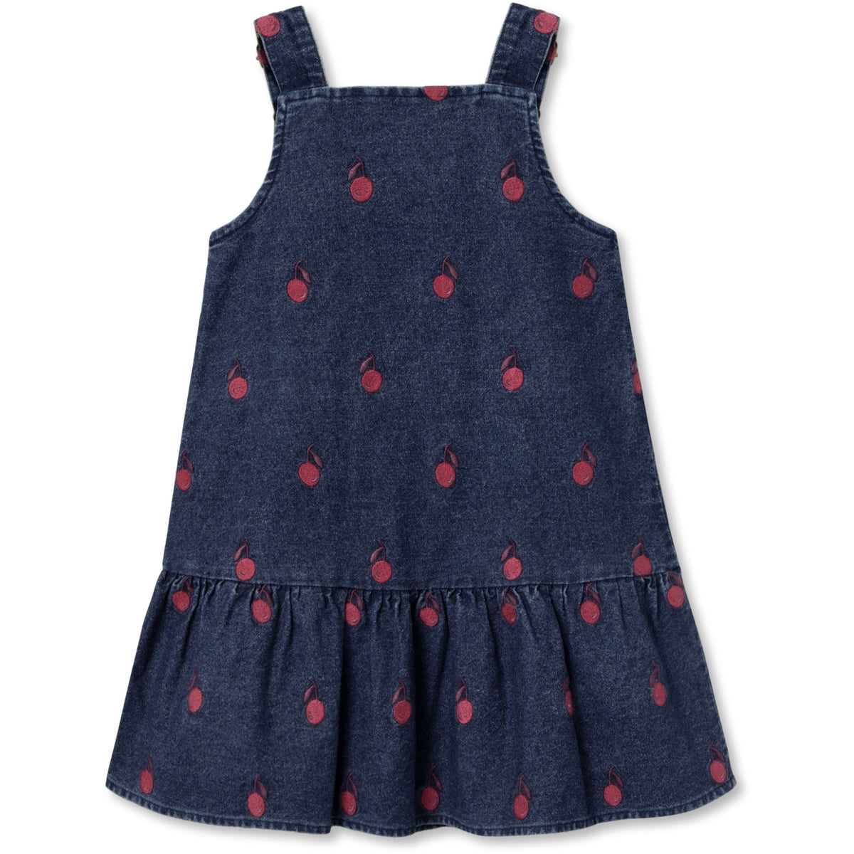 Fliink Dark Denim Blue Donna Embr. Spencer Klänning
