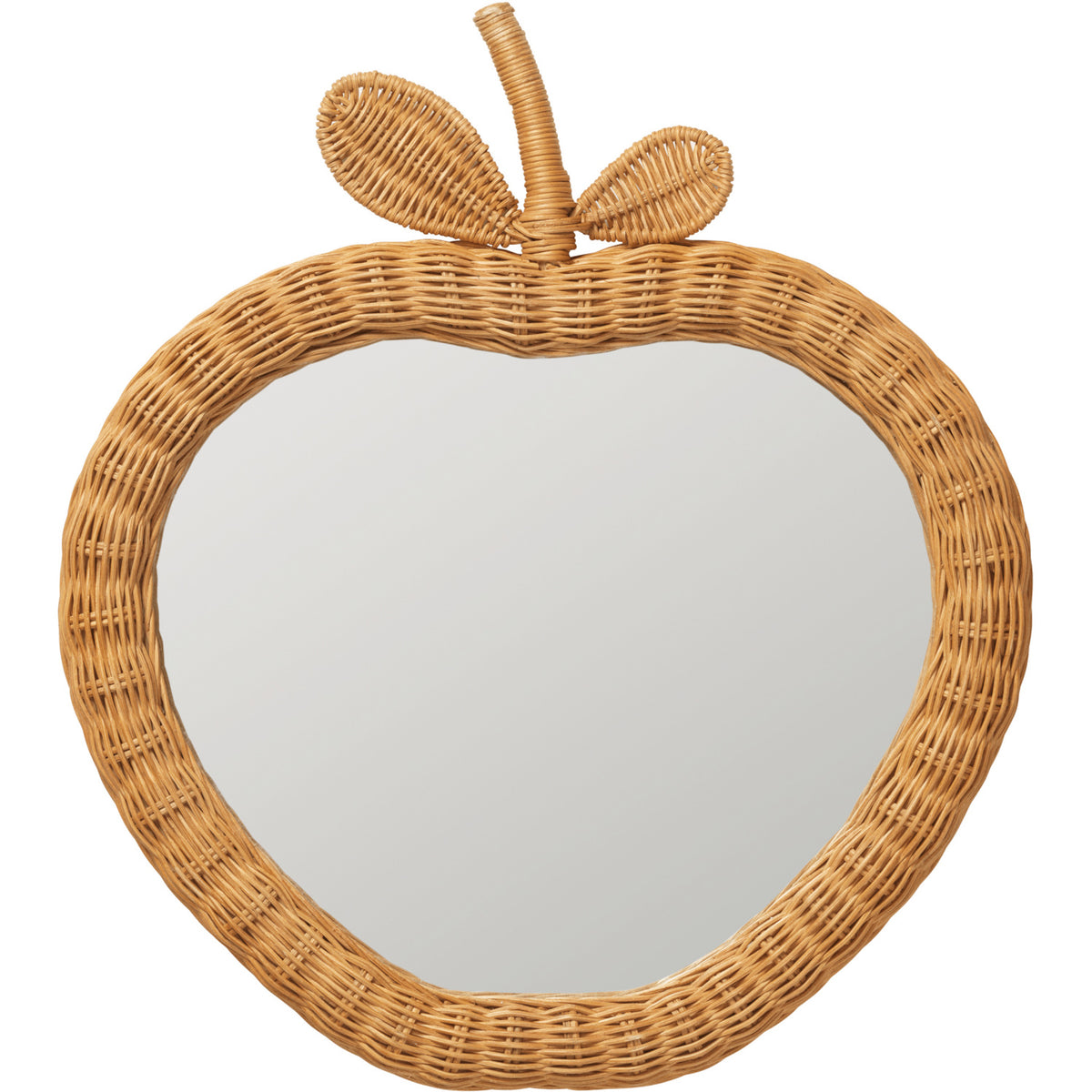 Ferm Living Natural Apple Flätad Spegel