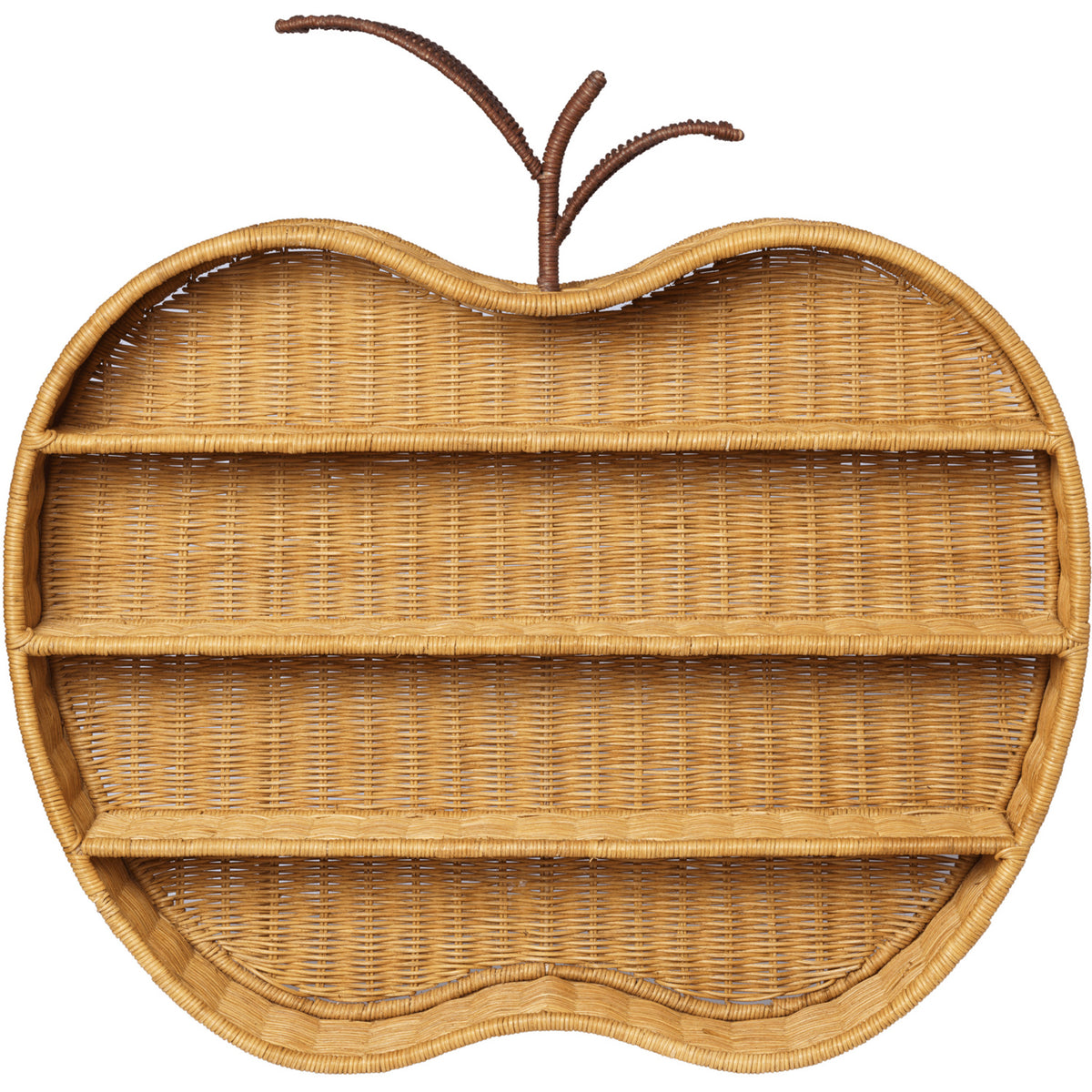 Ferm Living Natural Apple Flätad Hylla H55