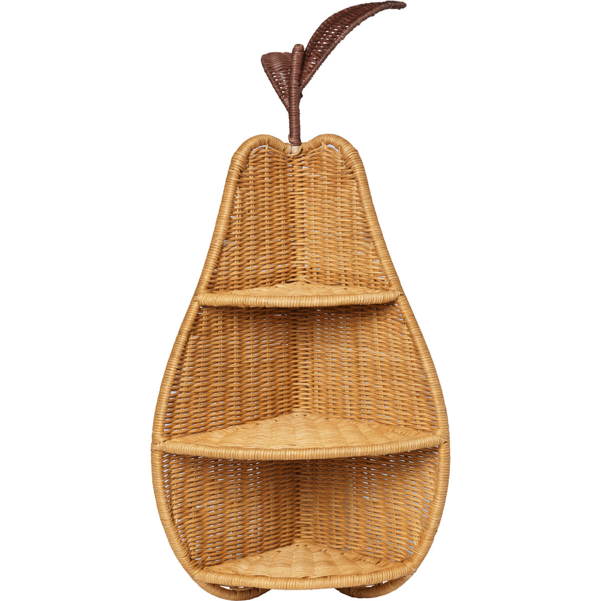 Ferm Living Natural Pear Flätad Corner Hylla H55