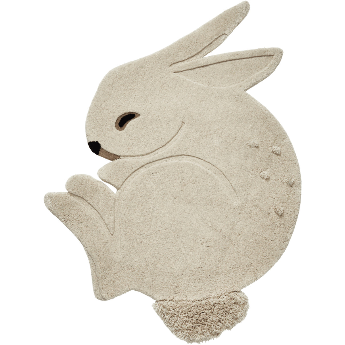 Ferm Living Off-white Rabbit Tufted Rug