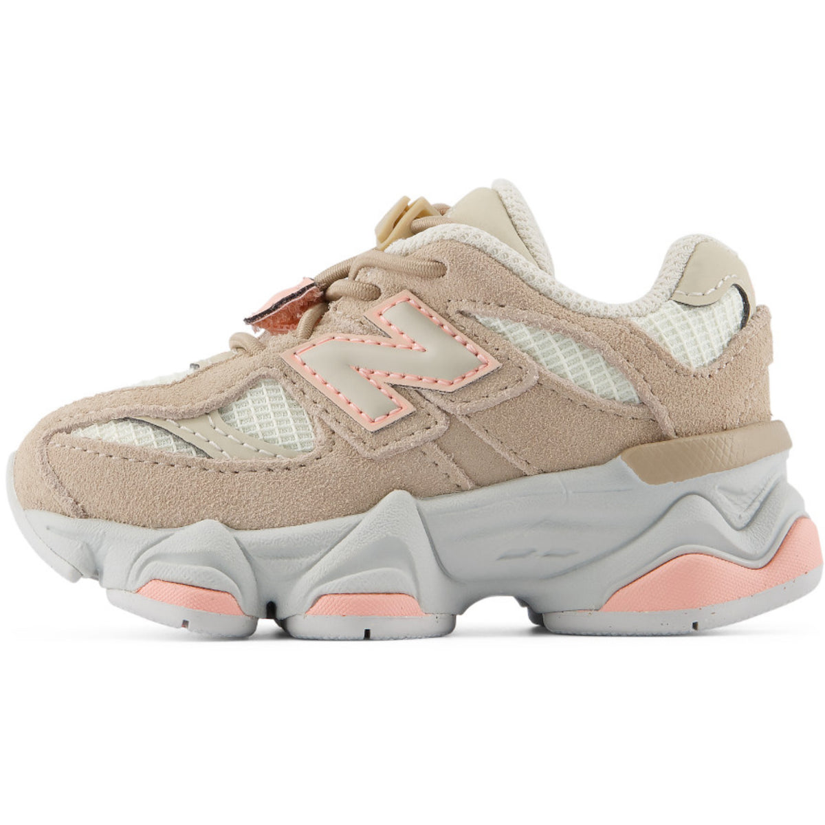New Balance Mindful Grey 9060 Kids Bungee Lace