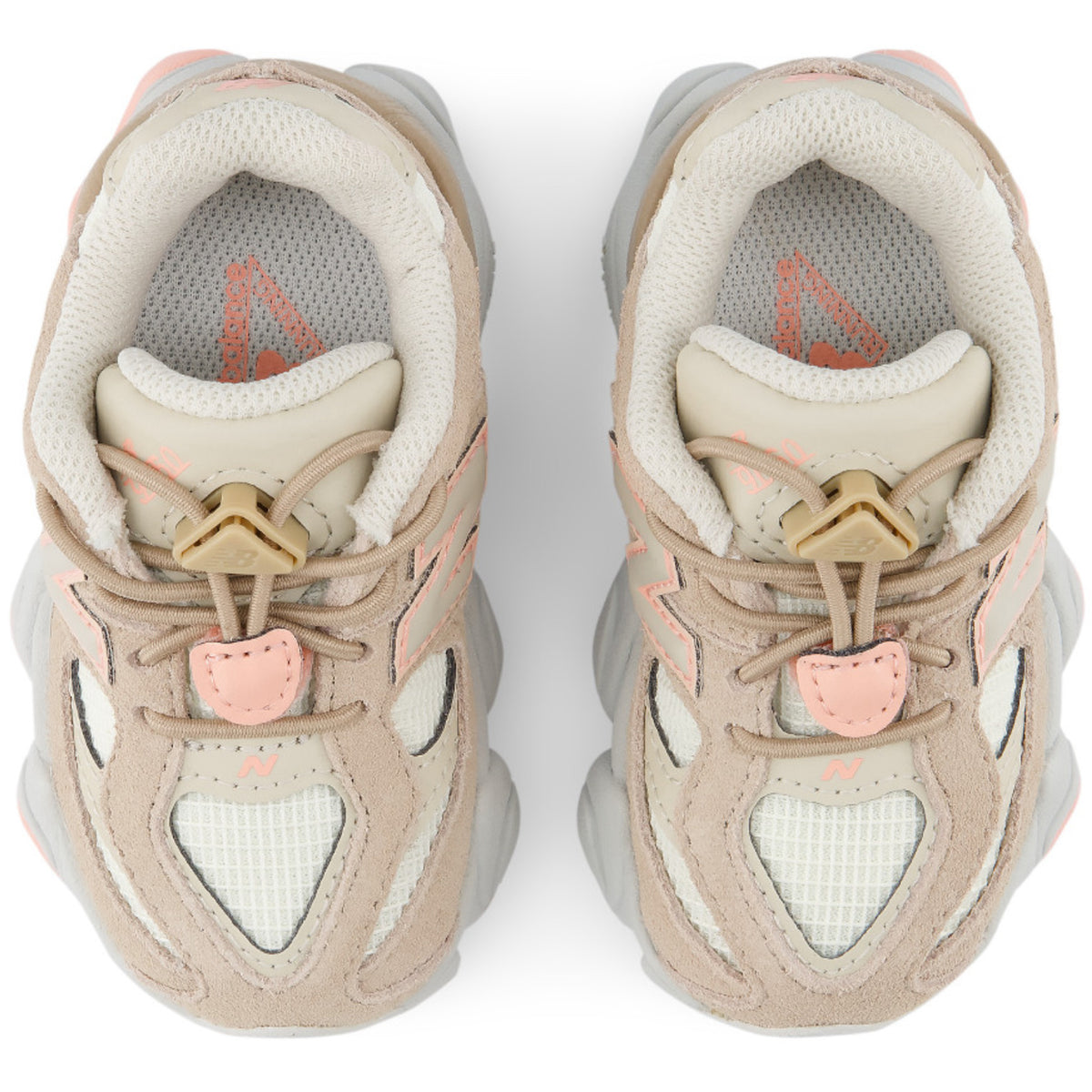 New Balance Mindful Grey 9060 Kids Bungee Lace