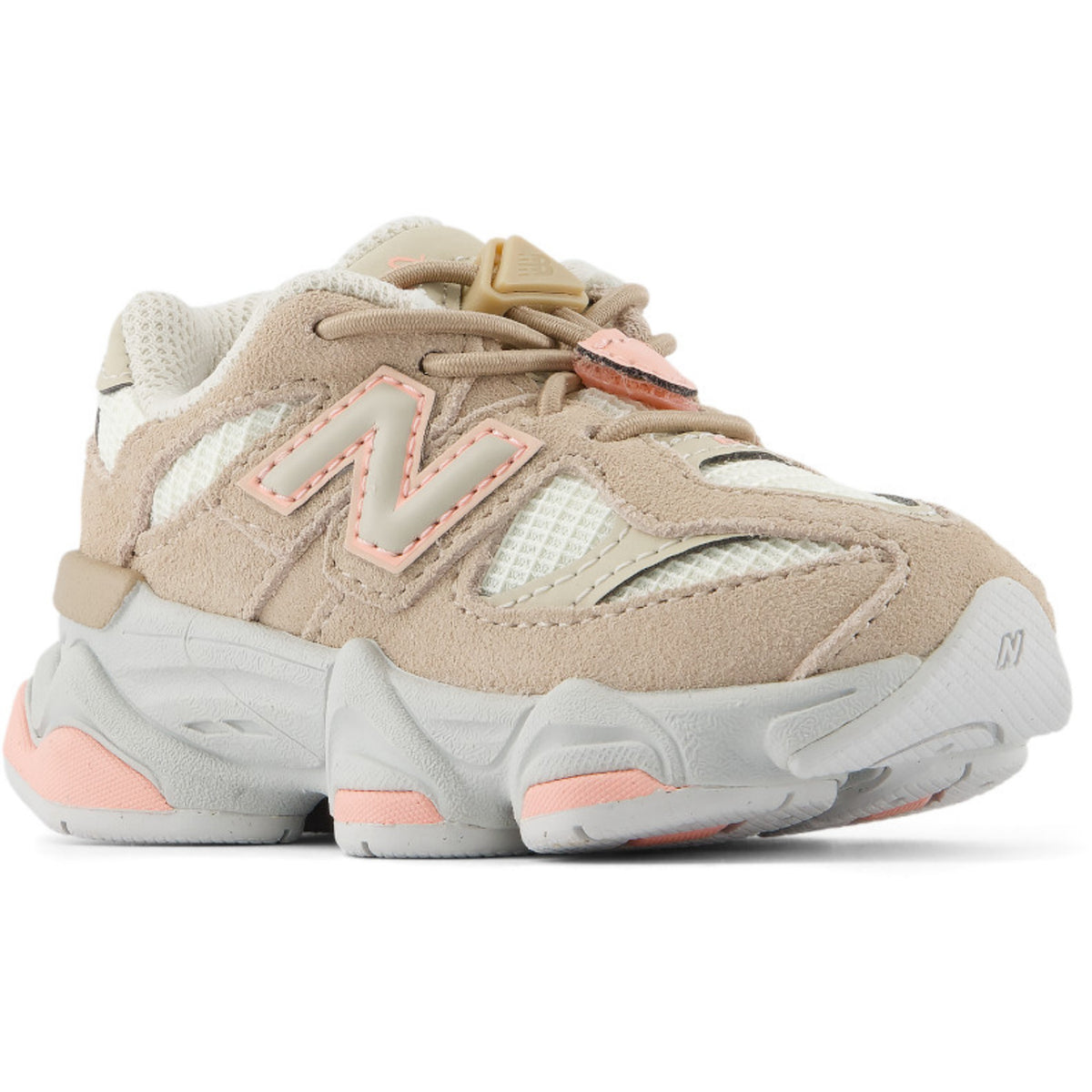 New Balance Mindful Grey 9060 Kids Bungee Lace