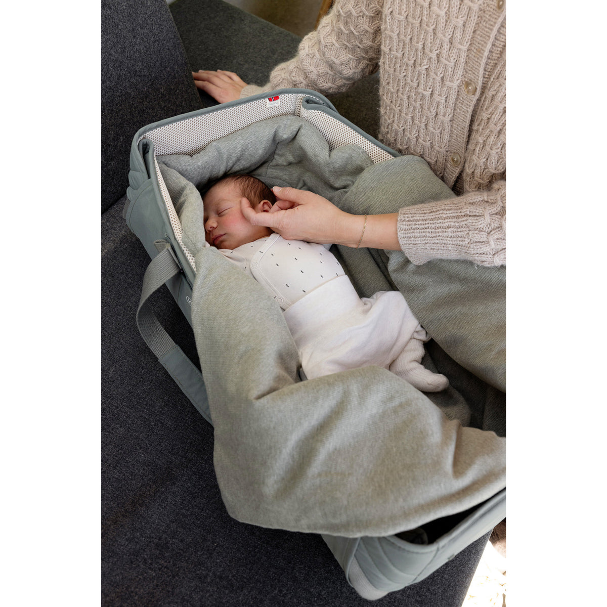 Voksi® Ull Omlott Meadow Green