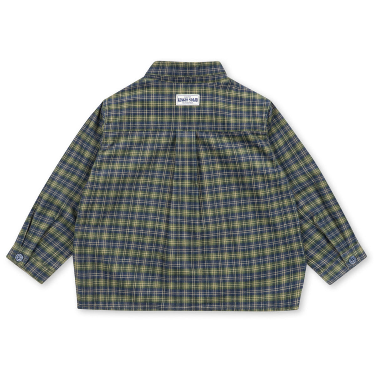 Konges Sløjd Laurel Blue Check Cara Ls Skjorta Gots