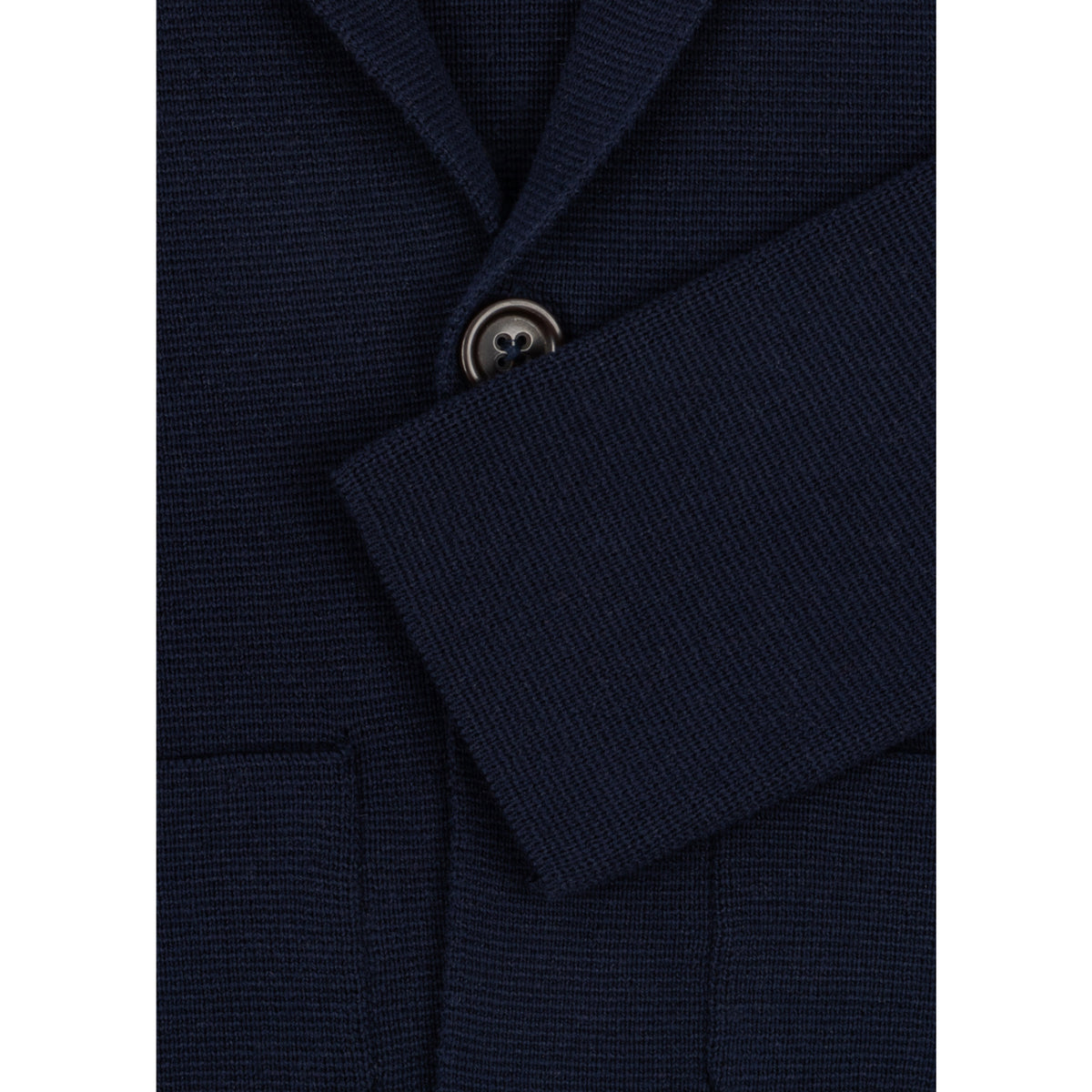 Konges Sløjd Dark Navy Gabriel Stickad Blazer Gots