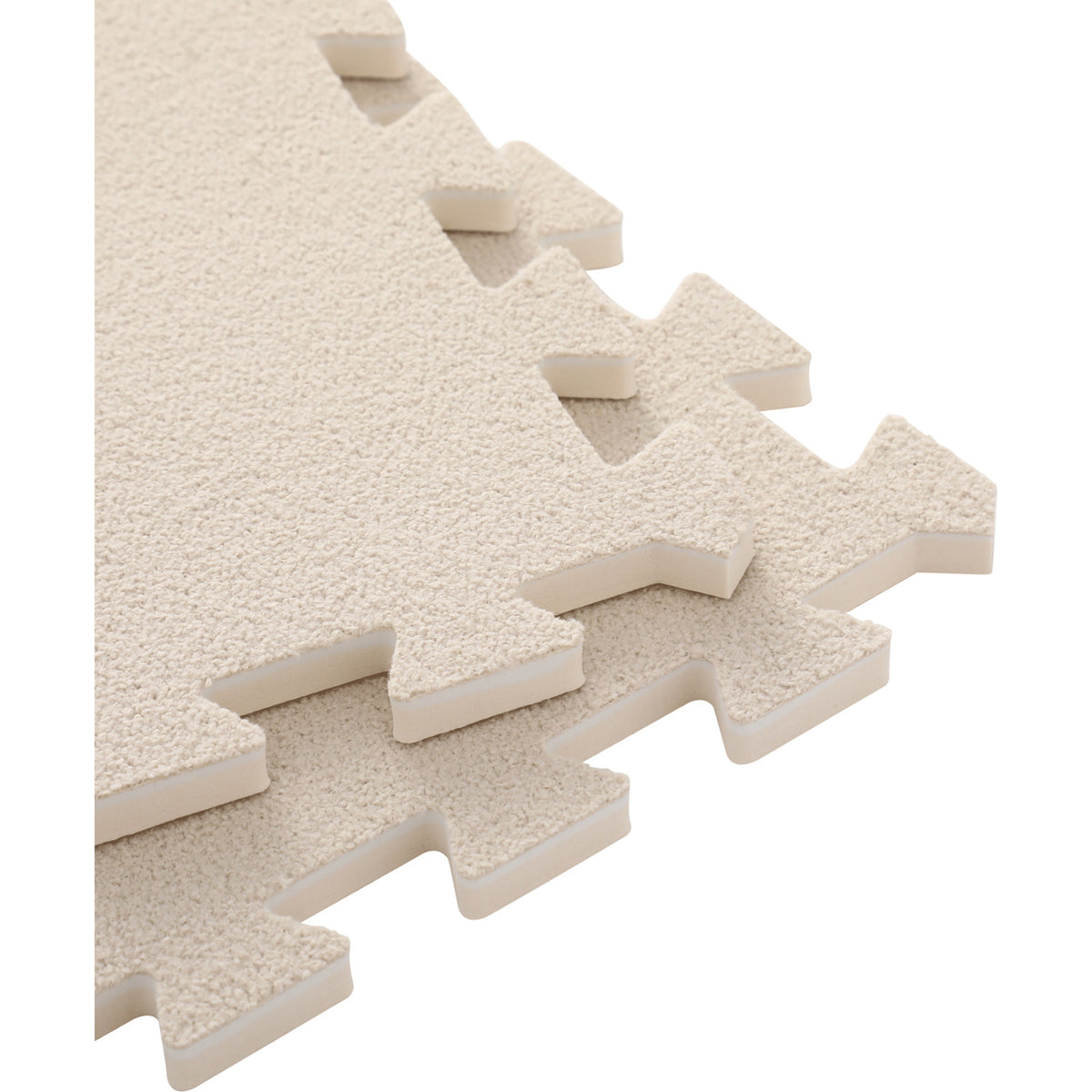 That's Mine Soft Beige Aiva Skum Leg Mats Square