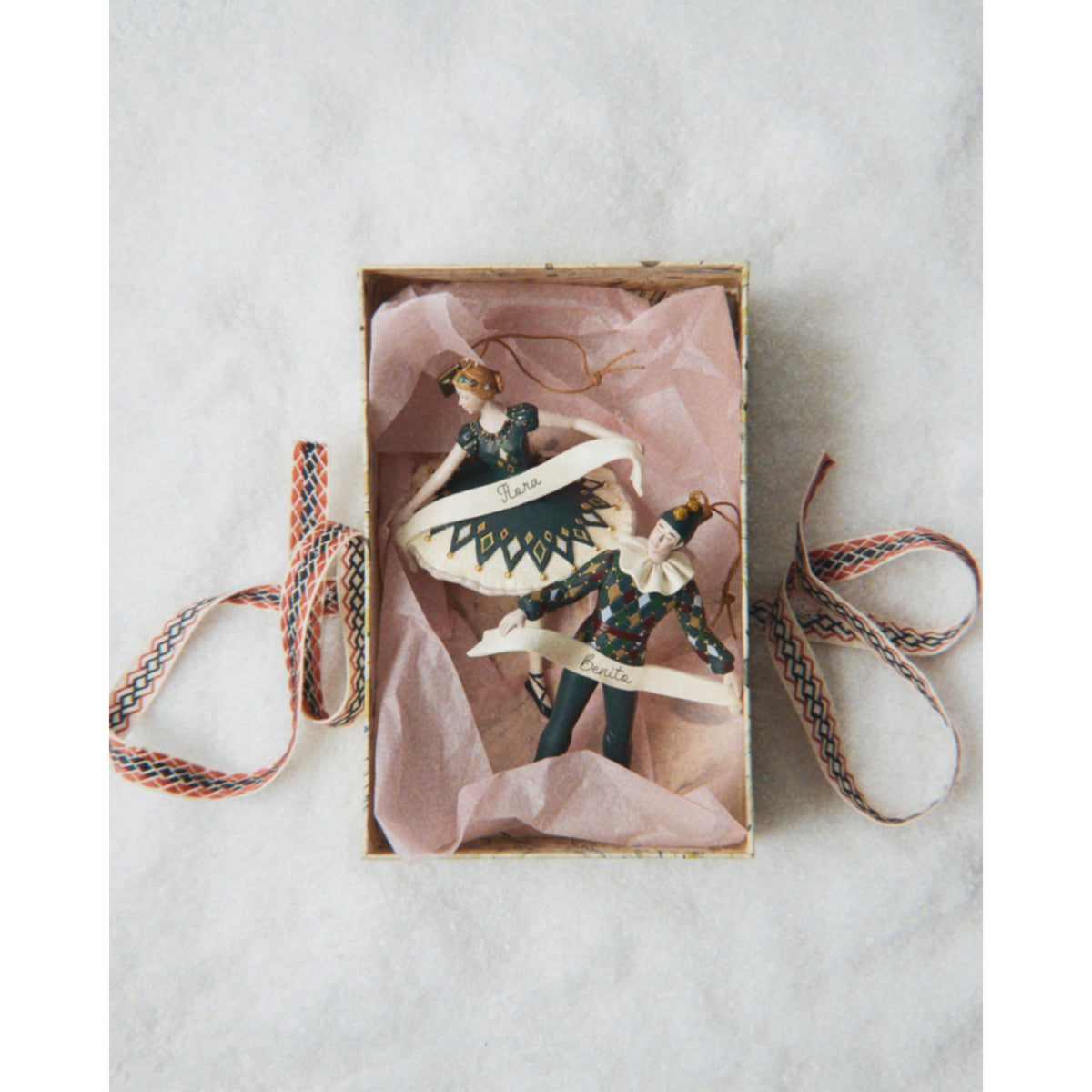 Konges Sløjd Multi Christmas Ornament Harlekin Ballerinaskor