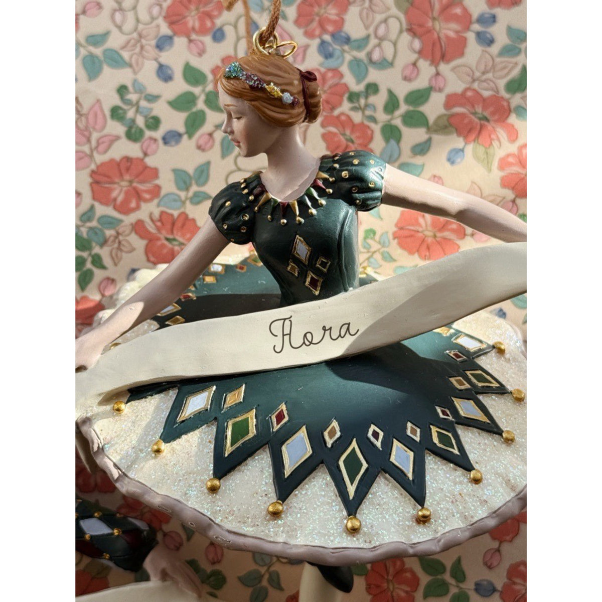 Konges Sløjd Multi Christmas Ornament Harlekin Ballerinaskor