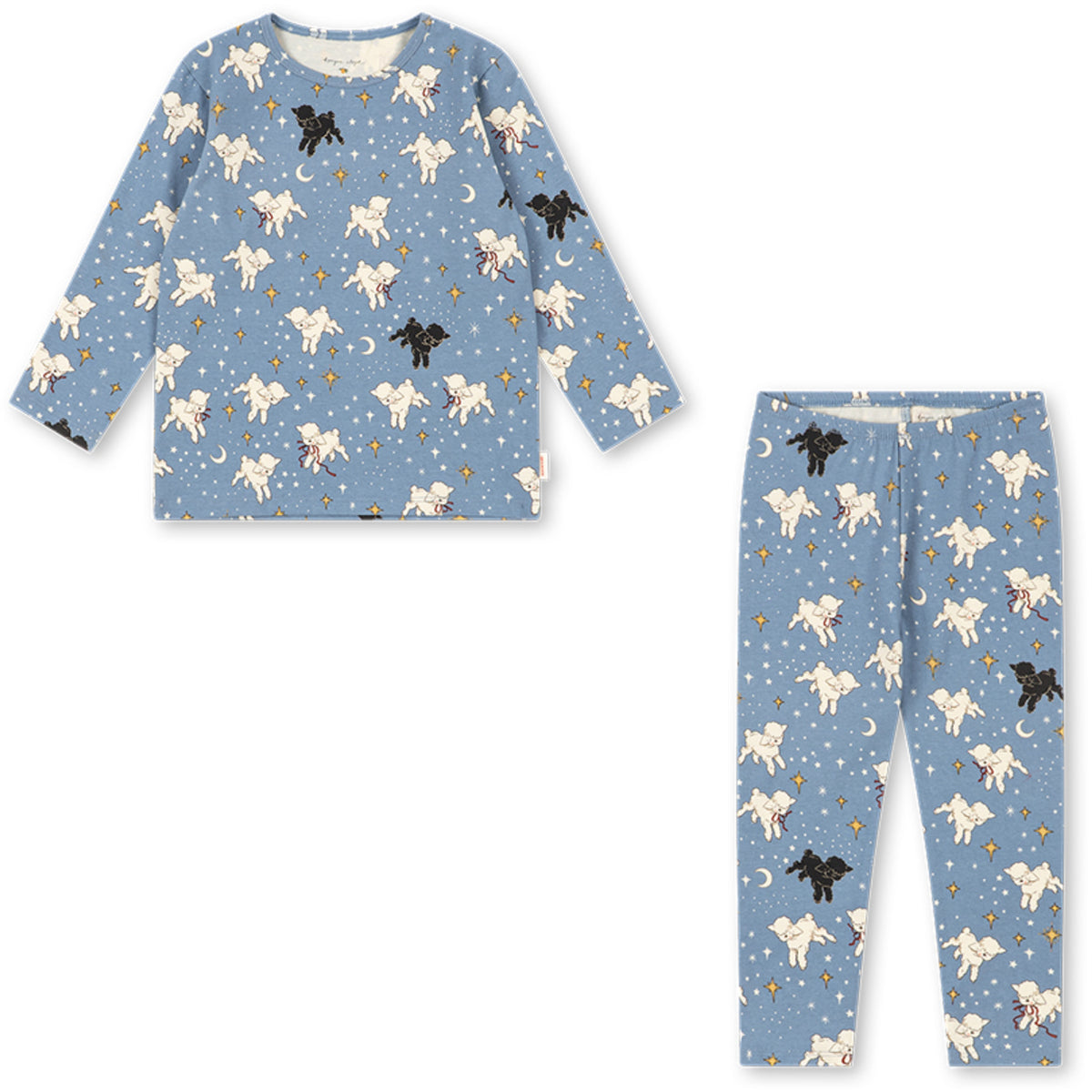 Konges Sløjd Sheepy Basic Blouse/Pants Sett Gots