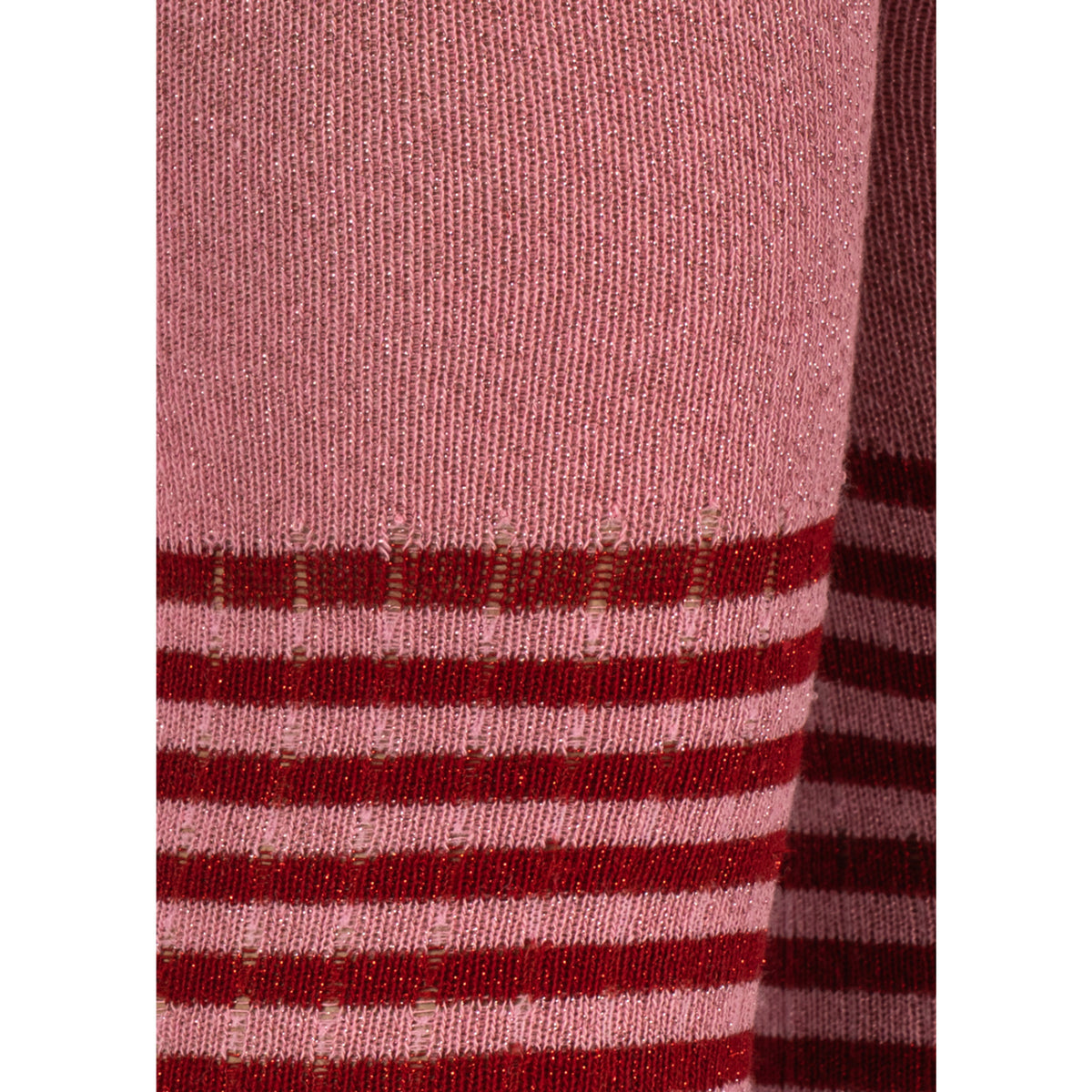 Konges Sløjd Red Stripe 2 Pack Glitter Strumpbyxar