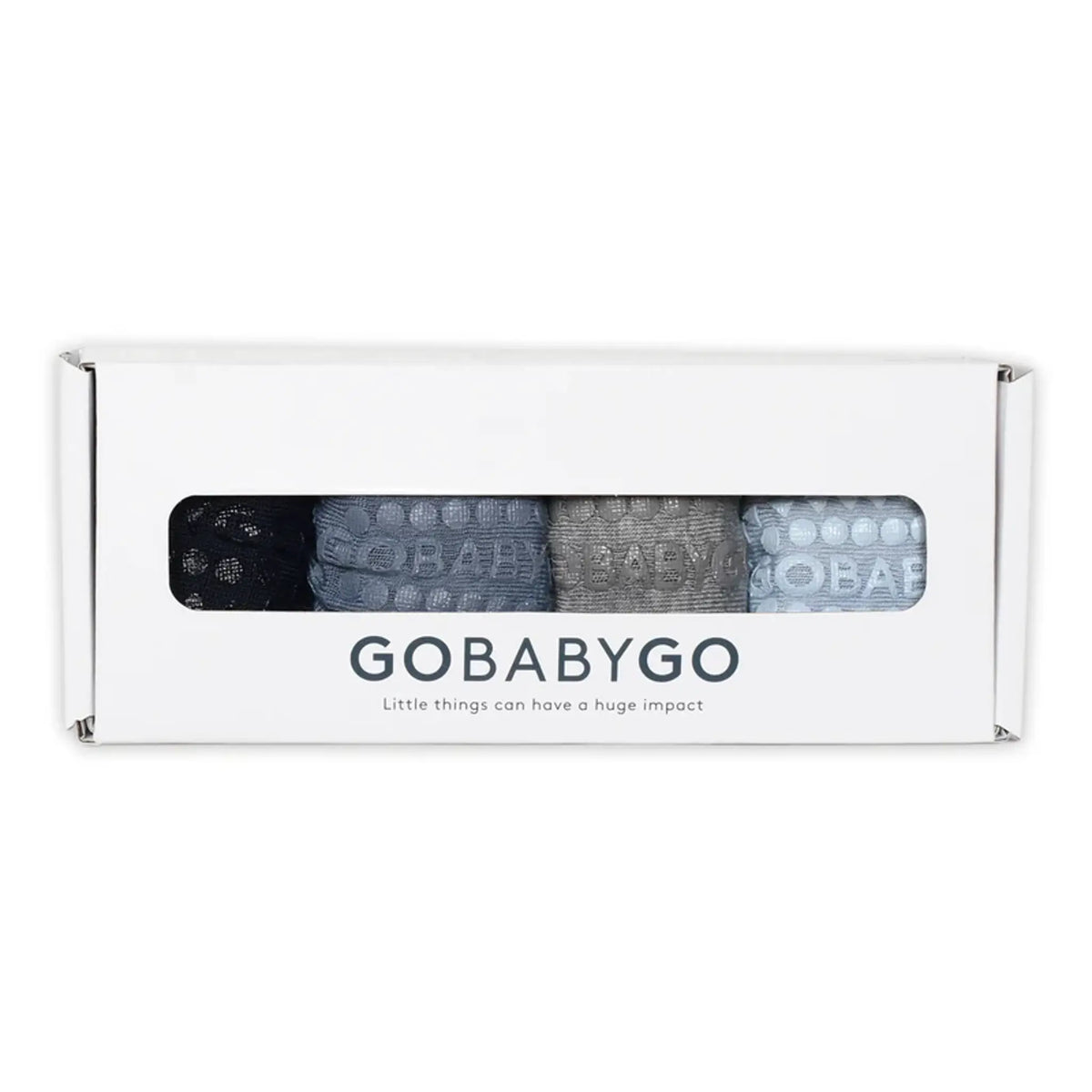 Gobabygo Navy/Sky Blue/Grey/Stone Blue Combo Box - Viscose-bamboo