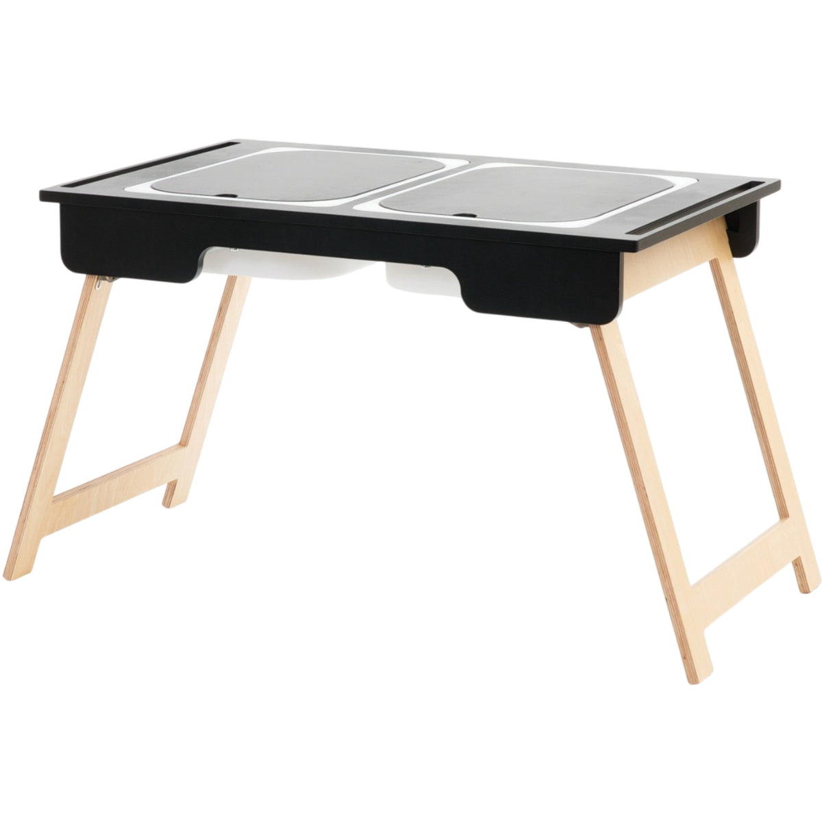 Duck Woodworks Black Sensory Table Med 2 Boxes Included