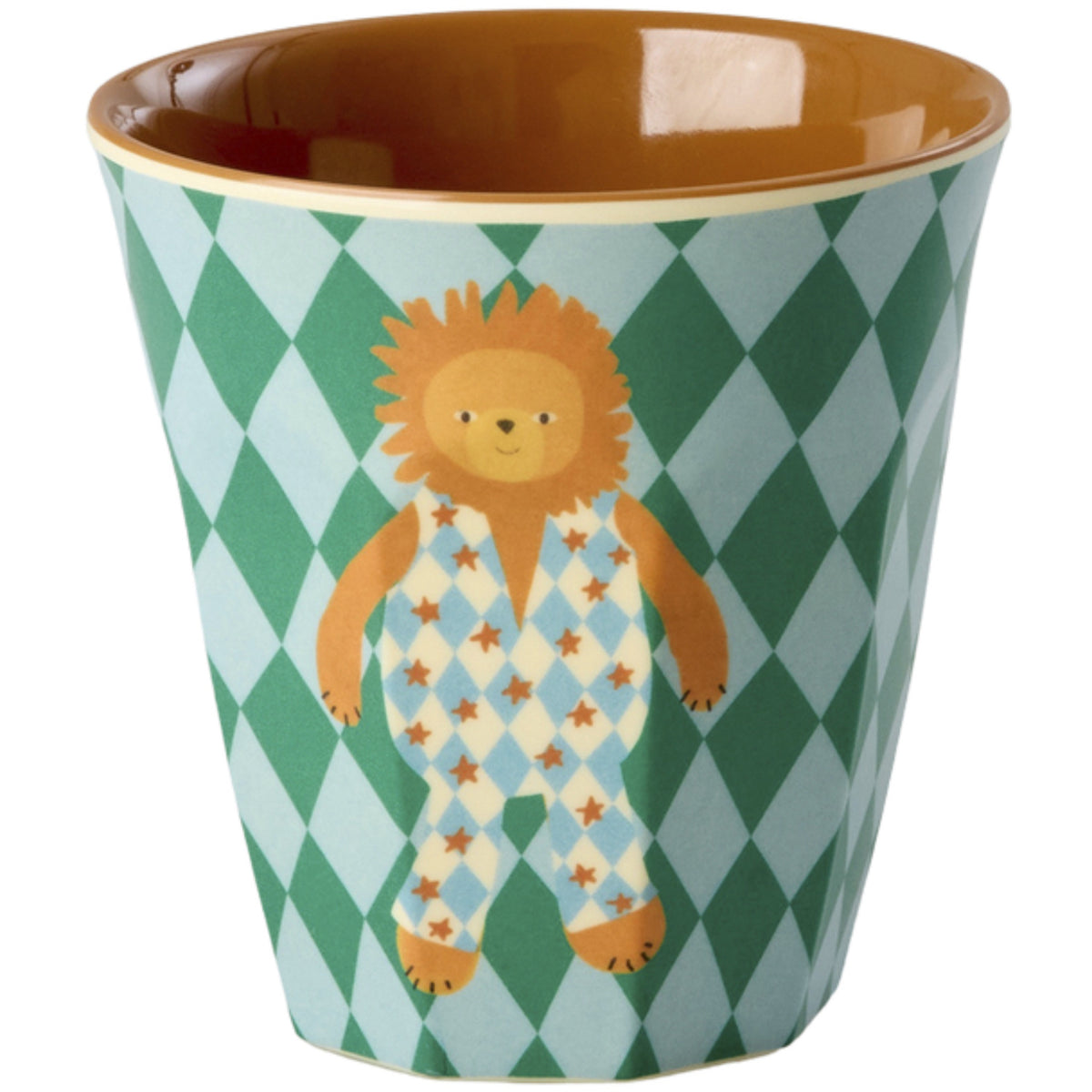 Rice Melamin Kids Kopp Med Blue Musik Band Print - Small - 6 Pack - 160 Ml