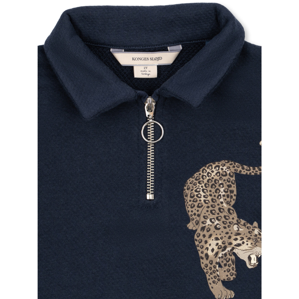 Konges Sløjd Navy Blazer Loupy Half Zip Pikétröja Ocs