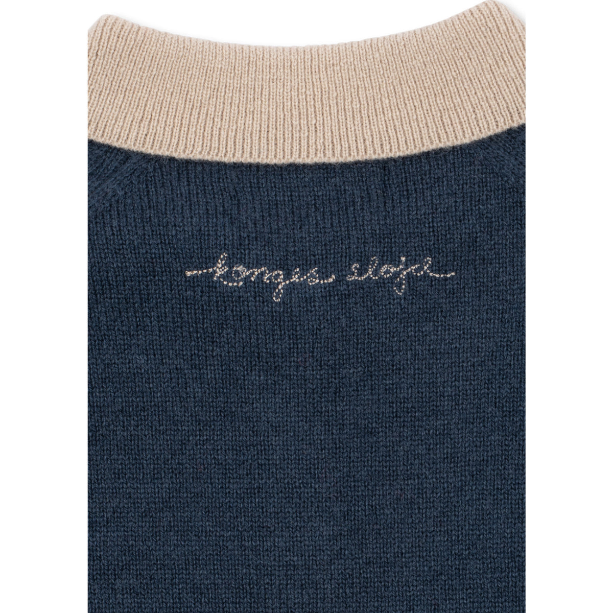 Konges Sløjd Dark Blue Stripe Basi Pikétröja