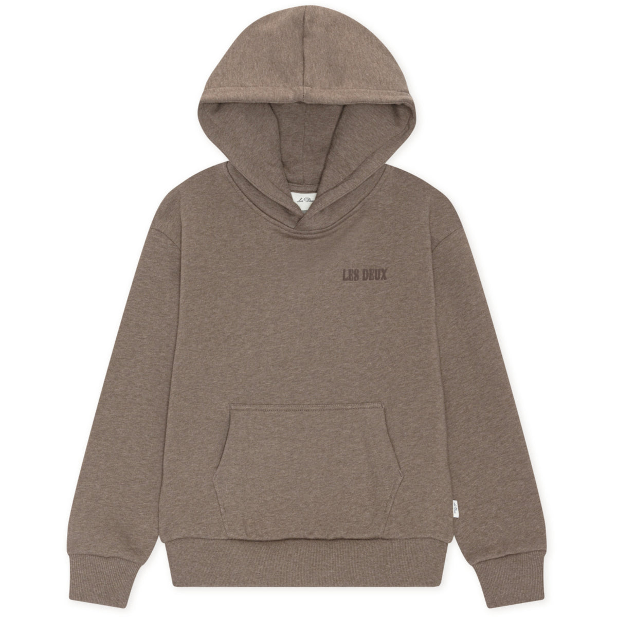 Les Deux Kids Mountain Grey Melange Woods Hoodies KIDS