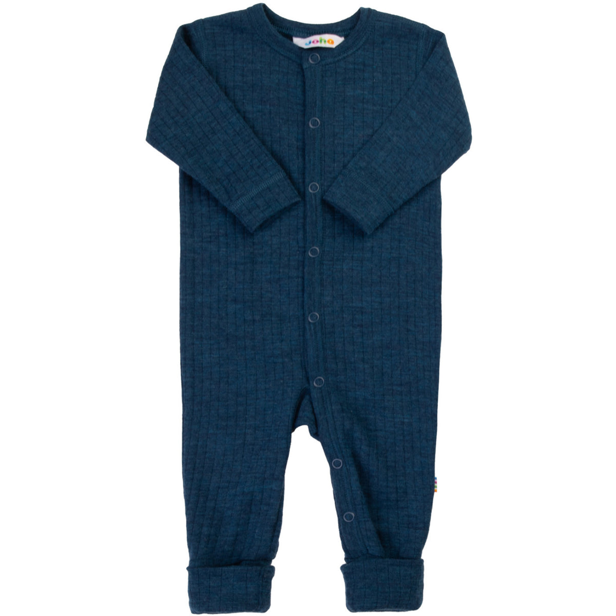 Joha Dark Blue Nattdräkt Med 2In1 Foot