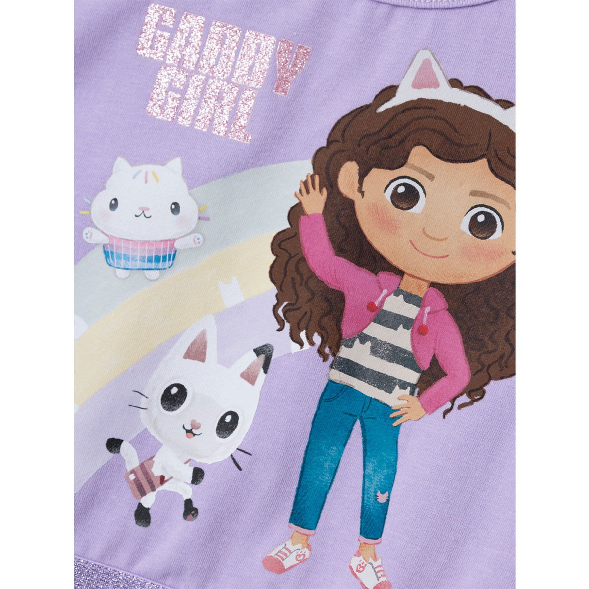 Name It Purple Rose Maud Gabby Tulle Klänning