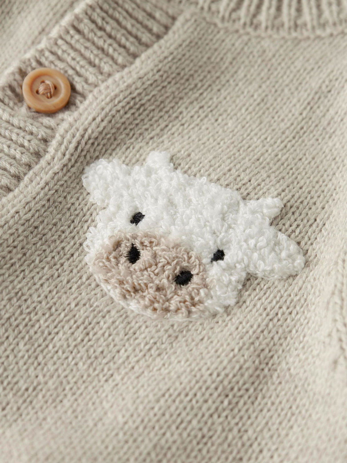 Name It Peyote Melange Nbmlional Ls Stickad Card