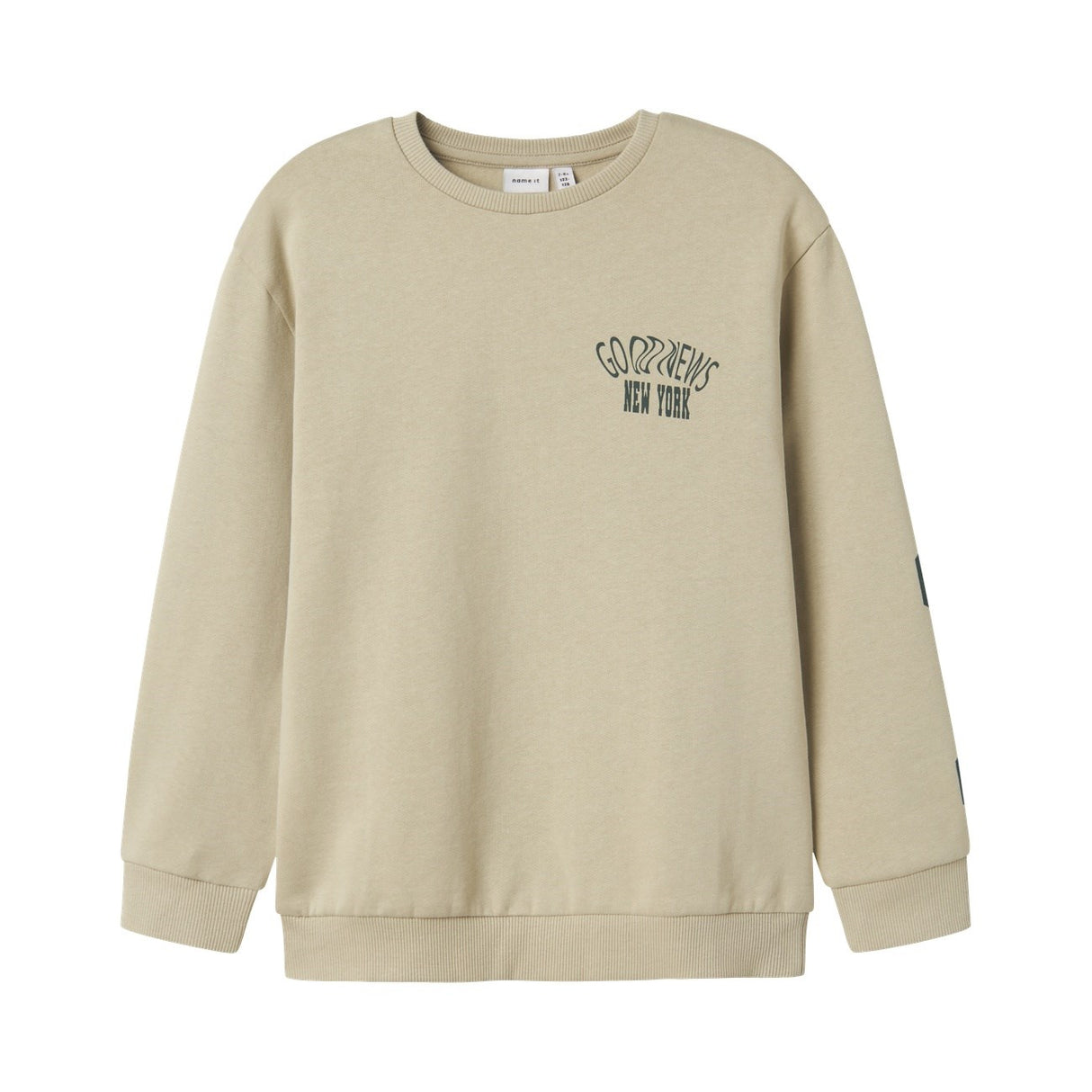 Name It Island Fossil Nkmnolen Ls Nreg Sweat Bru