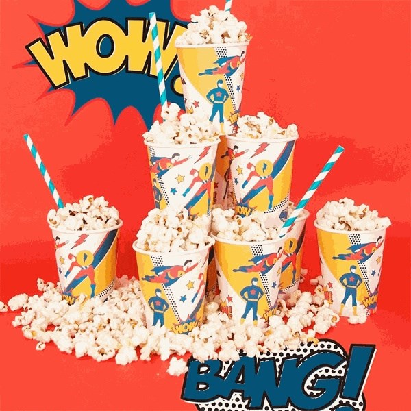 My Little Day Super Heroes Muggar 8 stk