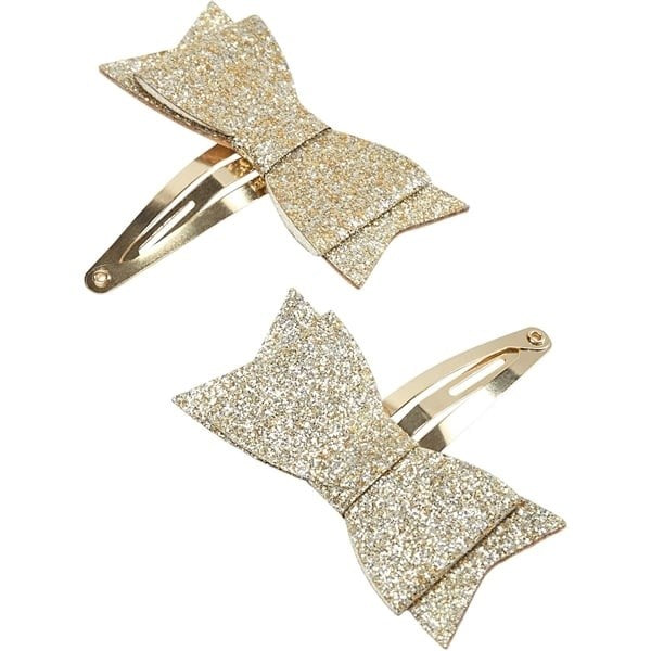 Sofie Schnoor Gold Glitter Hårklämma NOOS
